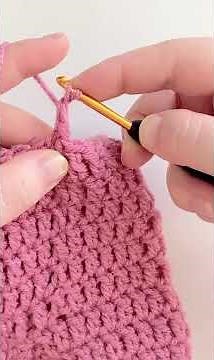 How to do a standing double crochet stitch