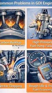 5 Common GDI Engine Problems You Should Know! 🚗💥 #GDIissues #GasolineDirectInjection