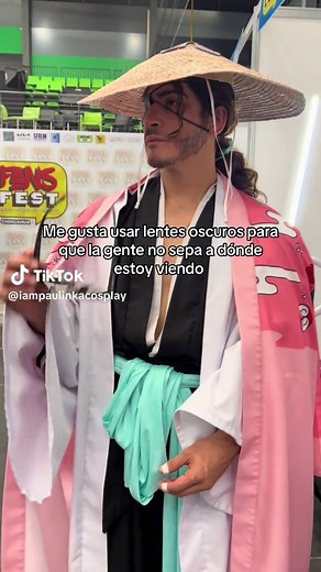 Cosplay de Shunsui Kyoraku en Bleach