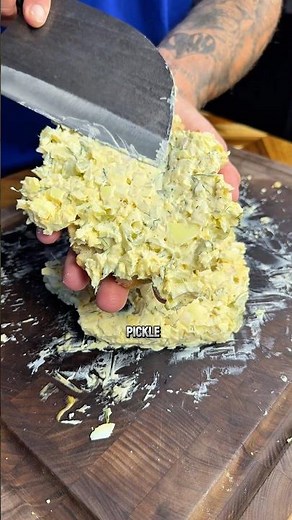 Dill Pickle Egg Salad..with a twist