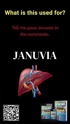 Top 200 Drugs: Januvia & its Uses, Benefits & Details! #shorts