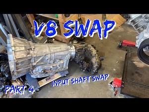 Transfer case input shaft swap - V8 Swapping my Jku