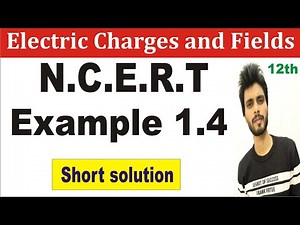 Physics N.C.E.R.T example 1.4 class 12th | example 1.4 physics class 12 | class 12 physics ex 1.4