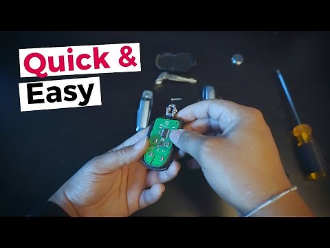 HOW TO CHANGE MASERATI KEY FOB BATTERY **TOO EASY!**
