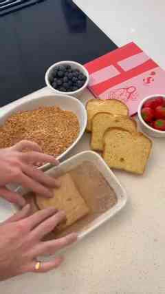 Crunchy French toast