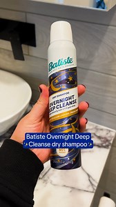 Do your hair a favour and refresh with Batiste Overnight Deep Cleanse dry shampoo before bed for fresh and clean-feeling hair in the morning. 💁🏻‍♀️🌙 Grab one now at @colessupermarkets. | Batiste