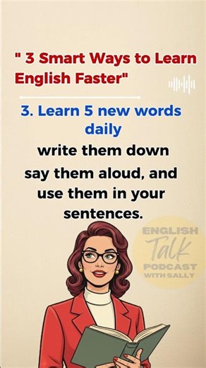 5 Smart ways to learn English faster #englishlearning#shorts