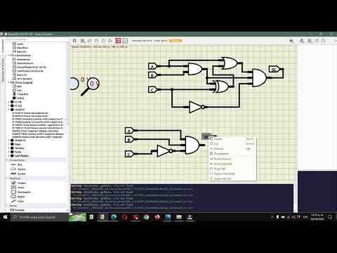 Uso simulIDE con Compuertas