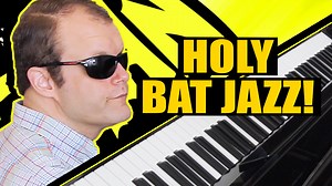 Holy batjazz! #DerekParavicini's red hot #jazzy take on the #60s #batman theme by Neal Hefti! Batman #jazz #piano #talent | Derek Paravicini