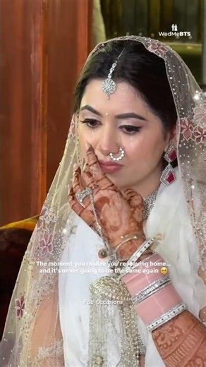 Indian Bride Crying | Wedding Emotions | Indian Family Emotions | Wedding Vidaai | Kal Ho Naa Ho Sad