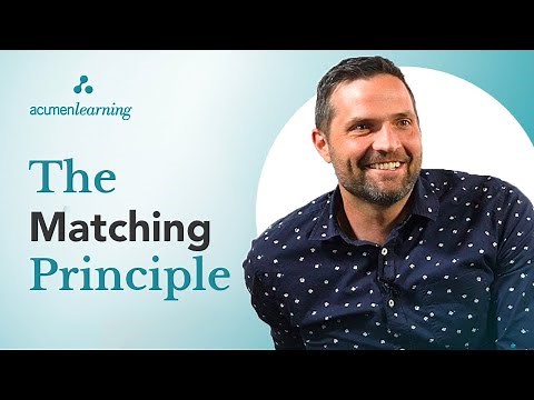 What is the Matching Principle?
