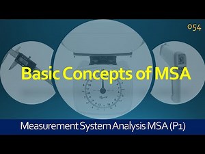 C8-01 Fundamentals of Measurement Systems Analysis-Basic Concepts