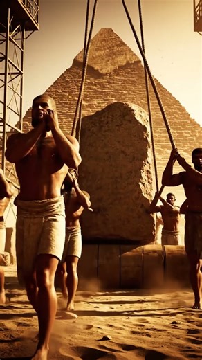 HOW PYRAMIDS WERE BUILT!!!!