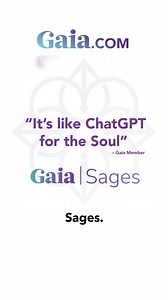 54K views | Stream transformational films and series — then reveal deeper truths with Gaia’s AI Wisdom Engine, Sages. | Gaia | Facebook