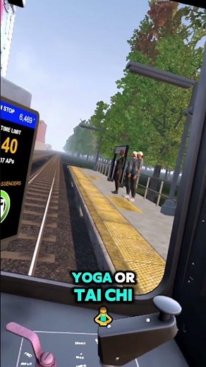 New Meta Quest Train Sim! Driving a NEW YORK TRAIN in VR! #quest #metaquest #trainsimworldvr