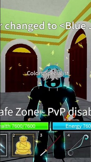 BLUE JEANS AURA SHOWCASE BLOXFRUITS.. #roblox #bloxfruits #shorts