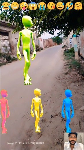 Dame Tu Cosita 👽😂 Crazy Alien Dance | Funny Dance #Shorts Day 48