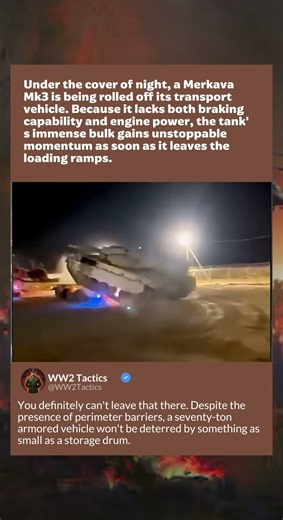 THE WRONG WAY TO UNLOAD TANKS | WW2 Tactics