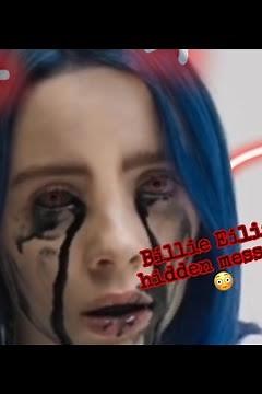 Billie Eilish When the partys over in reverse (creepy hidden messages!)