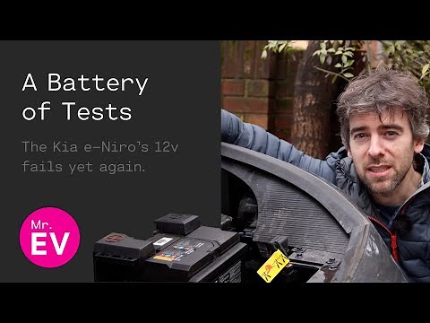 Kia e-Niro’s 12-volt battery fails again! Jump starting, battery testing and talking about 12-volts