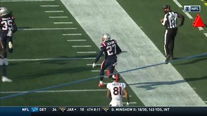 J.C. Jackson delivers clutch sideline INT when Pats need it most