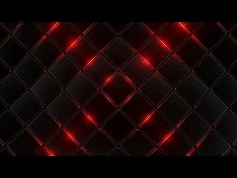 Black and Red Moving Square Abstraction Background VJ Loop in HD