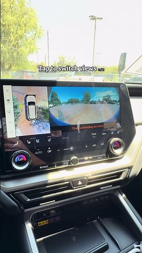 Panoramic View Monitor gives you a 360° view around your Lexus, making parking easier.✨