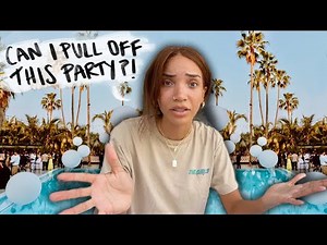 Planning my BEST PARTY YET! Luxury Resort Themed Birthday