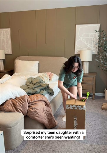 Surprising My Daughter with Her Dream Comforter