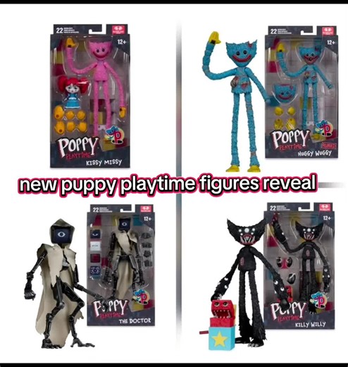 Exciting New Poppy Playtime Puppy Figures from McFarlane Toys