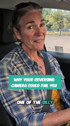 Automatic FAIL alert 😳 When reversing: ❌ Don’t just look at the camera ✅ Look over your RIGHT shoulder 👀 Use your back passenger windows Only move when it’s safe. Learn the rules with Zutobi 🚗 #permittest #dmvtest #driverslicense #drivingtest #drivingtips