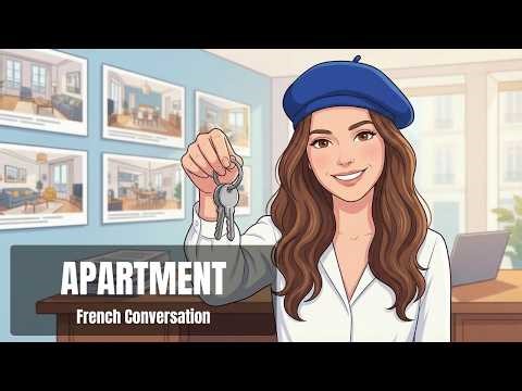 Renting an Apartment in Paris 🏠 | French Conversation for Beginners