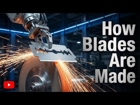 Inside the Secret Factory: Razor Blade Manufacturing Process