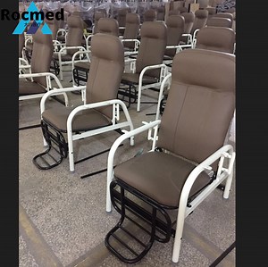 [Hot Item] Folding Recliner Sleeping Accompany Hospital Clinic Patient Transfusion Chair Bed/Hospital Patient Sleeping Folding Accompany Chair Attendant Bed Cum Chair
