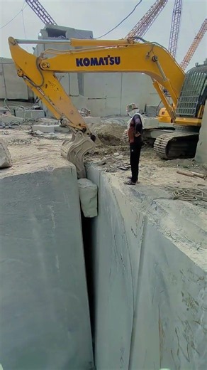 granite cutting #Granite #Quarry #Stone #Mining #Construction #HeavyEquipment #Engineering #USA