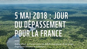 France in 'ecological debt' for the rest of the year