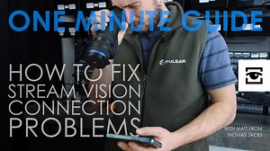 In the latest One Minute Guide from Thomas Jacks (our exclusive UK & ROI distributor), we walk you through how to fix any connectivity issues that may occur when using the app with your Pulsar device. Whether you’re using an old Pulsar thermal unit connected to the original Stream Vision app, or something newer, like a Telos, Merger, Axion 2, or Thermion 2 using Stream Vision 2, Matt at Thomas Jacks will guide you through the simple steps you can take to resolve any problems you might encounter 