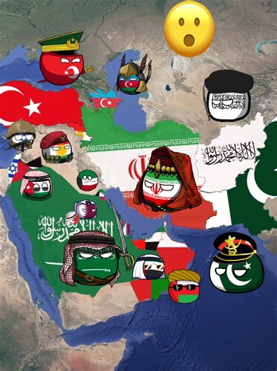 IRAN Y SUS ENEMIGOS #paises #guerra #mapa #educación #guerra