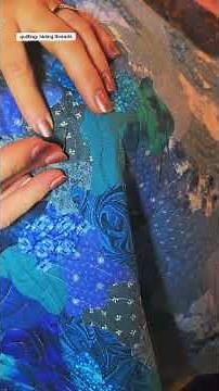 How to bury threads in your quilt