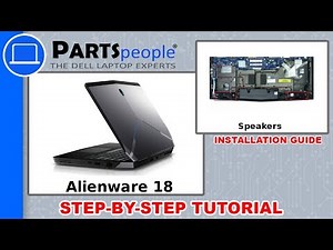 Dell Alienware 18 (P19E001) Speakers How-To Video Tutorial