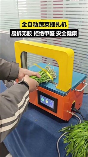 Ultimate Auto-Vegetable Strapping Solution - Speed Up Your Farming