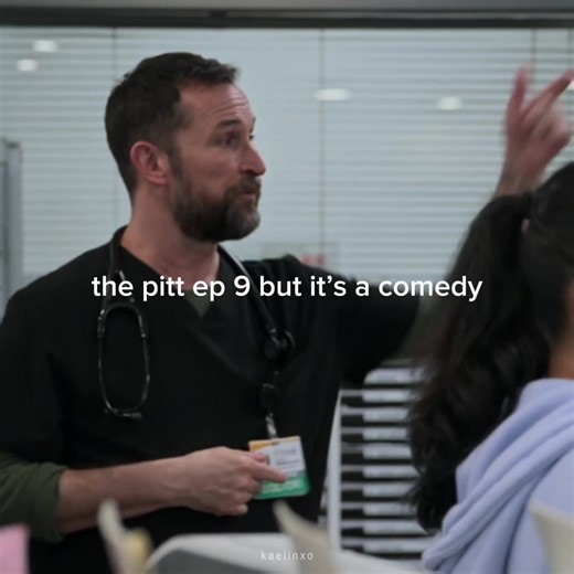 this is a comedy that also happens to be a serious medical show #thepitt #thepittedit #hbomax #edit #thepittseason2 other tags: the pitt season 2. the pitt episode 9. the pitt funny moments. the pitt furry.