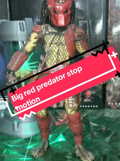 stoop mootion!! 😄😅 #predator #yautjapredator #yautja #avp #stopmotion