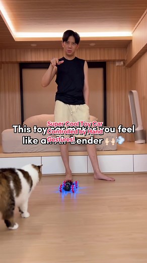 Hand Gesture Controlled Toy Car - Airbender Fun!