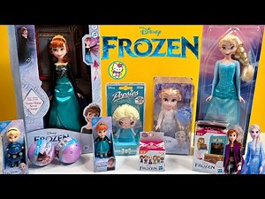 Disney Frozen Toys Collection ASMR Unboxing Review | ASMR Toys Unboxing