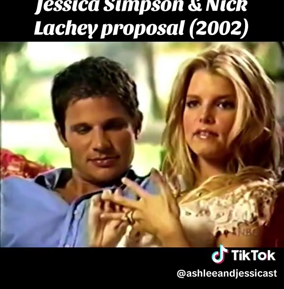 Jessica Simpson Engagement Proposal: A 2002 Nostalgia
