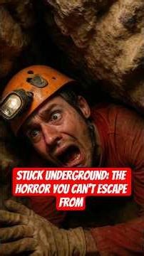 Stuck Underground: The Horror You Can’t Escape From #facts #shorts