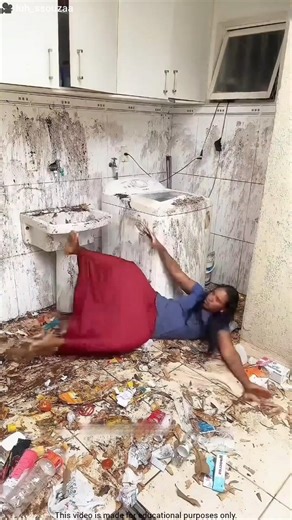 Lazy Girl Became a Cleaning Machine in Just 15 Minutes 😱🧹