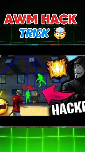 AWM hack trick 🤯mass garena 💋⚡ tnx Hacker🙏🏻#shorts #freefire #hack #gaming #tricks #tamil #kerala