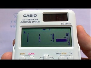 Solve systems of linear equations using matrix menu